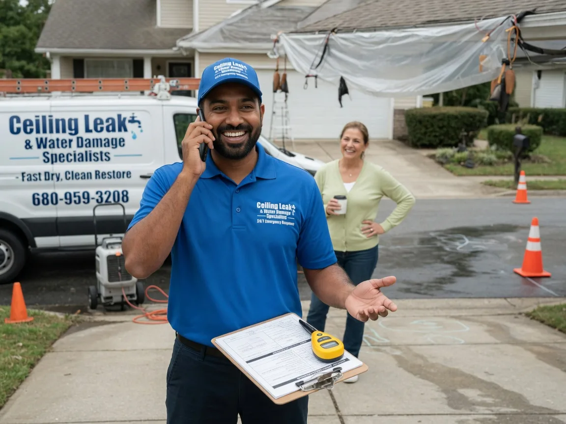 Ceiling Leak Cleanup Wadmalaw Island, SC FAQs